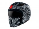 Trial helmet MT Helmets STREETFIGHTER SV S HELLISH B2 MATT XS