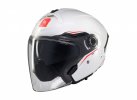 Jet čelada MT Helmets COSMO SV SOLID A0 GLOSS WHITE XS