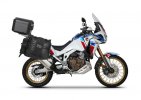 Set of SHAD TERRA TR40 adventure saddlebags and SHAD TERRA aluminium top case TR55 PURE BLACK, inclu SHAD HONDA CRF 1100 L AFRICA TWIN ADVENTURE SPORT