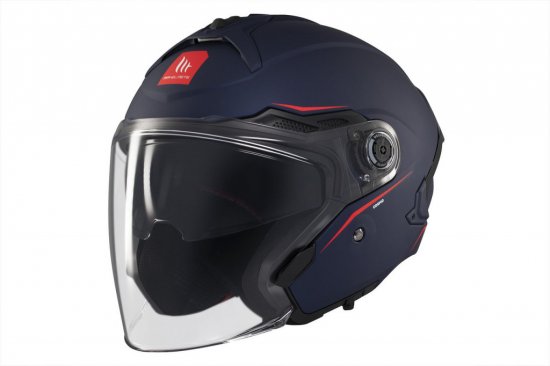 Helmet MT Helmets COSMO SV SOLID A7 MATT BLUE S