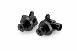 Adapterji za stopalke (Footpeg adapters) PUIG 21246N črna