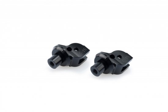 Adapterji za stopalke (Footpeg adapters) PUIG 6342N črna