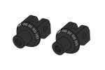 Adapterji za stopalke (Footpeg adapters) PUIG 6347N črna