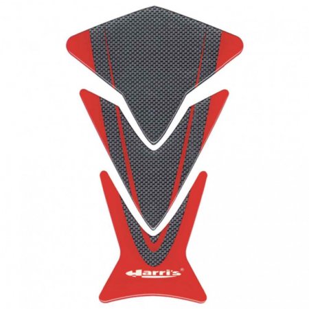 Puzzle tank protector ARIETE 12970-R carbon / red