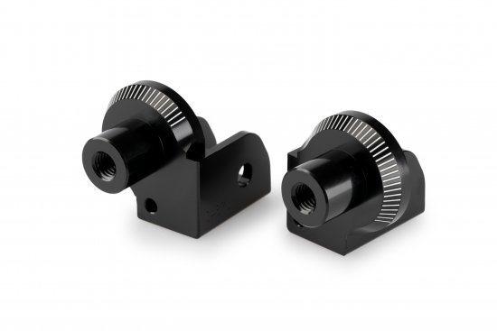 Adapterji za stopalke (Footpeg adapters) PUIG 21774N črna