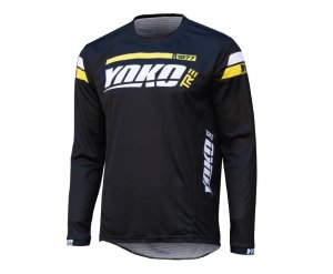 MX dres YOKO TRE black/yellow S