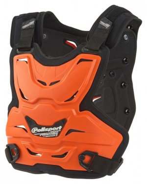 Chest protector POLISPORT PHANTOM LITE oranžna