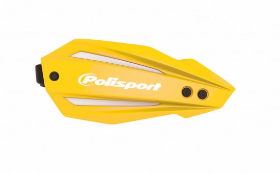 Handguard POLISPORT 8308600009 BULLIT FWA with universal mounting kit Yellow RM 01