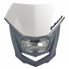 Headlight POLISPORT 8657400043 HALO white/nardo grey