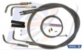 Throttle cable kit Venhill U01-4-404 braided push fit