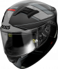 FULL FACE helmet AXXIS GP RACER SV FIBER tech matt gray XS