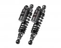 Rear Twinshocks BITUBO Piggyback tank - ADJ:Manual spring preload, lenght, rebound, compression Black springs