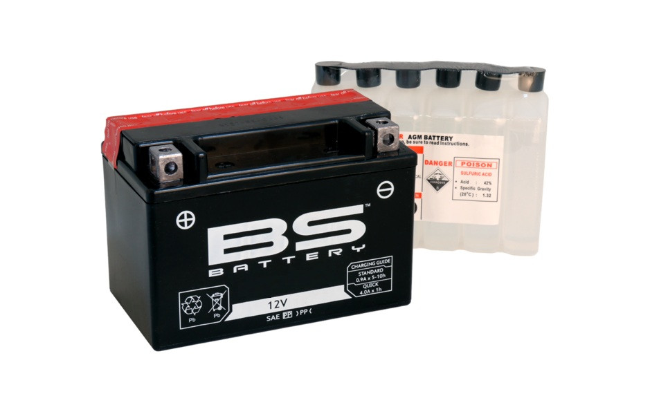 Akumulator brez vzdrževanja BS-BATTERY BTX4L-BS (YTX4L-BS)