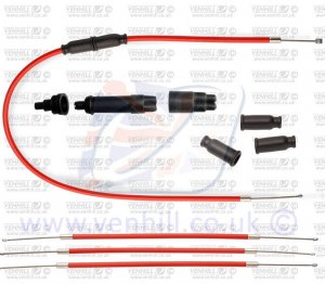 Choke Cable Venhill T01-5-106-RD Rdeč