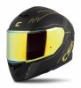 Full face helmet CASSIDA Integral GT 2.1 Flash matt black/ metallic gold/ dark grey 3XL