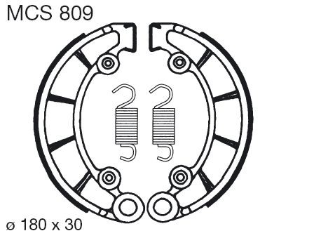 Zavorne čeljusti LUCAS MCS 809