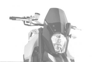 Windshield PUIG 5173H NEW. GEN SPORT smoke