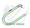 Throttle cables (pair) Venhill featherlight zelena