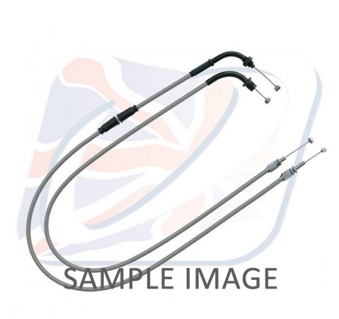 Throttle cables (pair) Venhill H02-4-127-GY featherlight siva