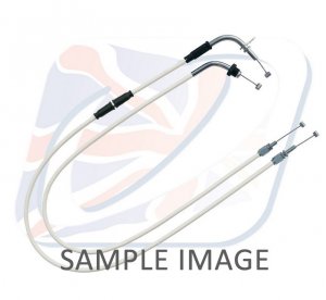 Throttle cables (pair) Venhill H02-4-127-WT featherlight bela