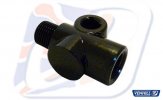 I-connector Venhill 776/4/BLACK POWERHOSEPLUS M10x1 1/8th BSP Črn