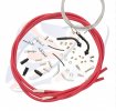 Universal throttle cables Venhill U01-4-888/A-RD for 888 Rdeč