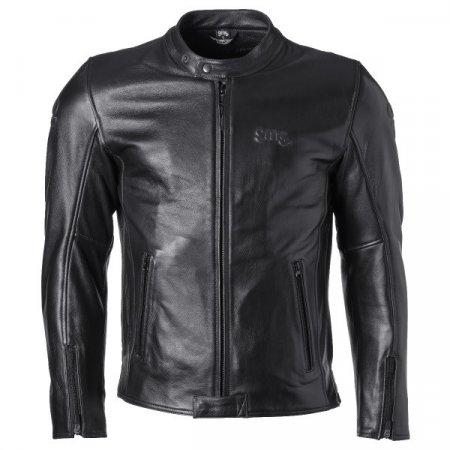 Leather jacket GMS ZG73302 THE ROLAND STONES črna 8XL